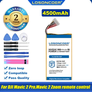 100% מקוריים LOSONCOER 4500mAh 623758-1S2P סוללה עבור DJI Mavic 2 Pro,Mavic 2 זום 