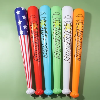 1pc 80-85cm הדגל האמריקאי מתנפחים בלון מקל PVC בצורת מחבט בייסבול ילדים מתנות ליום הולדת צעצועים יום העצמאות Decorat
