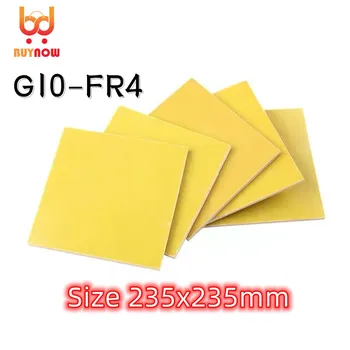 235x235mm G10 צהוב שרף אפוקסי לוח FR4 אור ירוק פיברגלס לוח 3240 שחור בידוד פיברגלס לוח עיבוד מותאם אישית