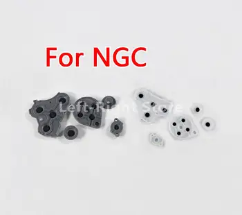2sets עבור Nintendo GameCube דבק מוליך כפתורי גומי מגע סיליקון פד כפתור D-Pad עבור NGC המשחק Controlller