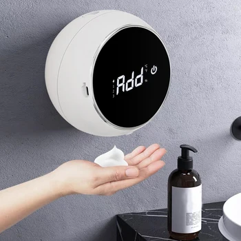 400ML אוטומטי אינדוקטיבית דיספנסר סבון קצף-כביסה טלפון חכם יד סבון כביסה מכונת אלכוהול ספריי מכונת כביסה