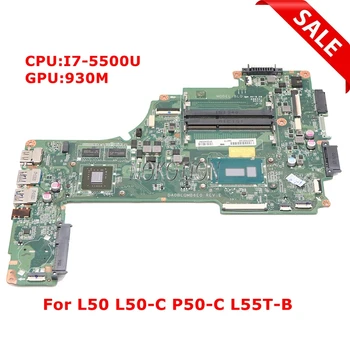 A000390140 DA0BLQMB6E0 עבור toshiba Satellite L50 L50-C-P50-C L55T-B נייד לוח אם Geforce 930M SR23W I7-5500U