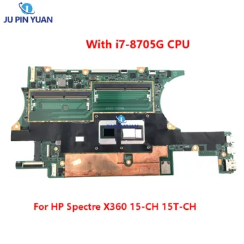 DAX35AMBAG0 L15574-601 L15574-001 הלוח האם HP ספקטר X360 15-CH 15T-CH לוח אם מחשב נייד עם i7-8705G CPU מלא נבדק
