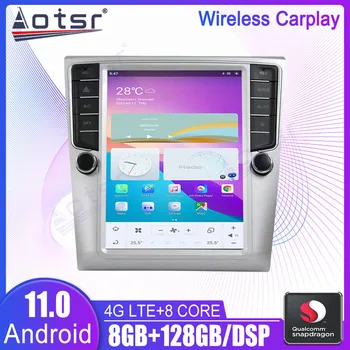 DSP טסלה סגנון אנדרואיד 11 8+128GB רדיו במכונית ניווט GPS עבור פולקסווגן פולקסווגן Magotan 2012-2015 נגן אודיו אוטומטי סטריאו Carplay