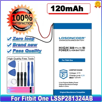 LOSONCOER סוללה בקיבולת גבוהה 120mAh WL-FBT06 סוללה עבור מכשיר ה Fitbit אחד LSSP281324AB במלאי