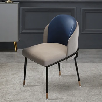 OfficeMobile האוכל כיסאות בודדים נורדי בציר יוקרה האוכל הכיסא קומה הלבשה Sillon אישי בבית רהיטים ZY50CY
