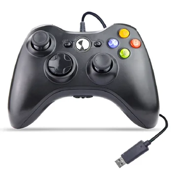 USB Wired בקר ג ' ויסטיק Gamepad Joypad עבור ה-Xbox 360 למחשב Win7/8/10