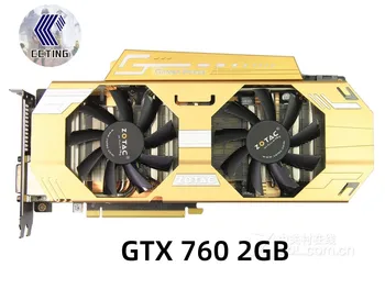 ZOTAC GTX 760 2GB כרטיס מסך GeForce 256Bit GDDR5 גרפיקה עבור כרטיסי NVIDIA GK104 המפה המקורית GTX760 2GB GTX 760 2GD5 Hdmi Dvi
