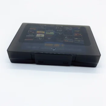 אבק חינם שקוף תיק נשיאה ברורה מגן תיבת N64/SNES/סגה