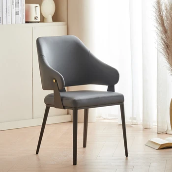 איטלקית מתקדמים טרקלין כסאות שרפרף מינימליסטי עיצוב יצירתי הכיסא יוקרה המשרד Sillon Dormitorio ריהוט למטבח WXH20XP