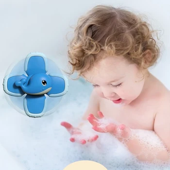 בייבי צעצועי אמבטיה מצחיק רחצה פראייר טווה כוס יניקה קריקטורה רעשנים צעצועים חינוכיים עבור ילדים בנים מתנה 3PCS