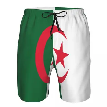 גברים קצרים חוף ייבוש מהיר גברים בגדי ים דגל אלג ' יריה גברים בגדי ים בגדי ים Beachwear חוף רחצה קצרים.