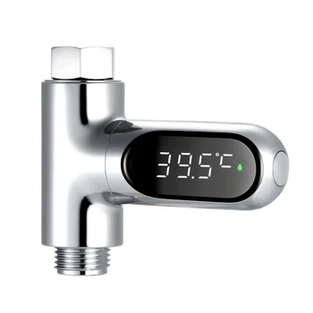 דיגיטלי מקלחת מדחום תצוגת LED מד המים באמבט בטמפרטורה לפקח על המים-טמפרטורת מכשיר מדידה ℃/℉