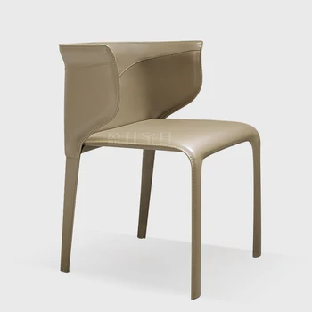 האוכל כיסא מותאם אישית האור יוקרה מודרני מינימליסטי איטלקי הביתה ומתן הקבלה הכיסא מסעדת מלון השינה כיסא