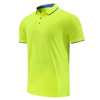 האופנה גולף, חולצת ריצה גברים יבש מהירה לנשימה חולצות בדמינטון Slim Fit חולצות Tees ספורט גולף, טניס, פולו חולצות טי