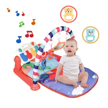 התינוק רגל פסנתר שטיח ילדים משחק מוזיקה שמיכה פאזל צעצוע חינוכי שטיח ילדים, שטיחים הקטנות כושר זחילה פעילות לחתוך