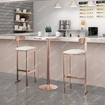 חדר האוכל כיסאות המטבח הנורדי חדר ההמתנה עיצוב מרגיע כיסא עם משענת מרפסת cadeira הביתה ריהוט משרדי