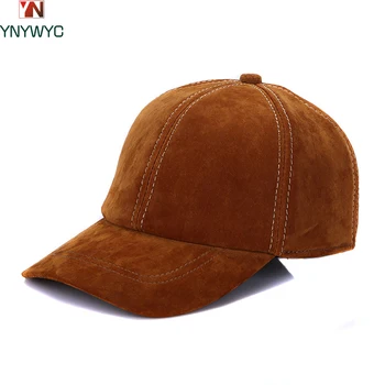 חדש 2023 אופנה עור הכובע למבוגרים כובע העור של גברים חמים עור כובע בייסבול זכר גברים חוצות Windproof כובע רחוב היפ הופ כובע