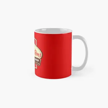 טים Hortons קפה קנדי שרשרת עיצוב ספל עיצוב קפה התמונה כוס להתמודד עם סיבוב פשוט Drinkware תה תמונה מודפסים מתנות