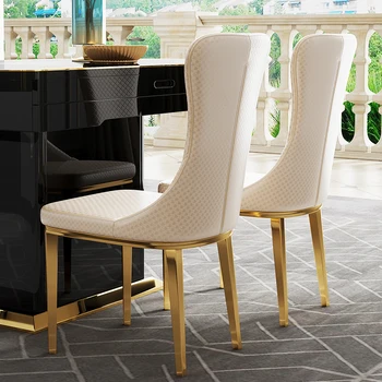 יהירות השינה האוכל כיסאות חוף חדר מגורים חיצוני להירגע כסאות אוכל Luxuryer מודרני Stoelen ריהוט חדר שינה WW50DC