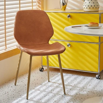 יוקרה משחקים משחקים האוכל הכיסא להירגע מרפסת חיצונית עיצוב מודרני כסאות אוכל נורדי Sillas De גיימר רהיטים DX50CY