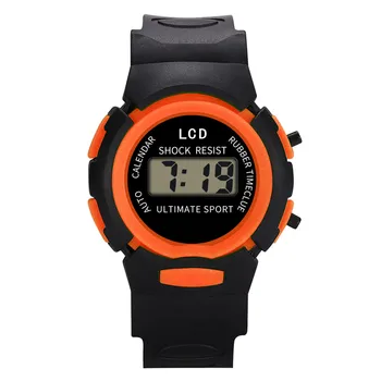 ילדים שעונים אלקטרוניים עבור בנים ובנות אנלוגי דיגיטלי ספורט Led אלקטרוני עמיד למים ו3bar שעון יד חדש Relogio