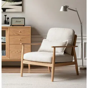יצירתי מינימליסטי הכיסא Nordic Lounge משרד עיצוב מתקדם כיסא עץ מודרני Muebles Para El Hogar הדירה ריהוט