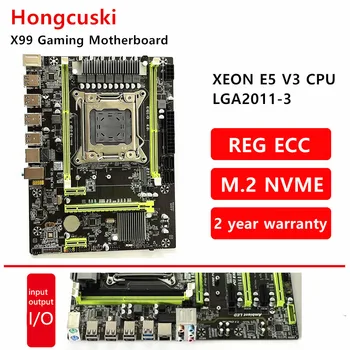 לוח אם X79 LGA 2011 תמיכה Xeon E5 v1 v2 סדרת E5 2670 המעבד DDR3 32G זיכרון RAM ECC SATA NVME M. 2 Dual channel USB 3.0