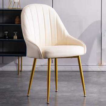 מודרני טרקלין נורדי כיסא מסעדה קטיפה יחיד מעצב נייל כסאות הסלון, חדר השינה Silla Terciopelo ריהוט הבית