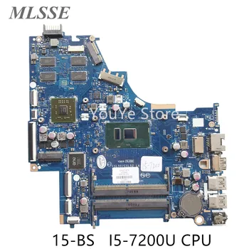 משמש עבור HP 15-BS מחשב נייד לוח אם 924756-001 924756-501 924756-601 לה-E801P עם I5-7200U CPU DDR4 100% נבדק מהירה