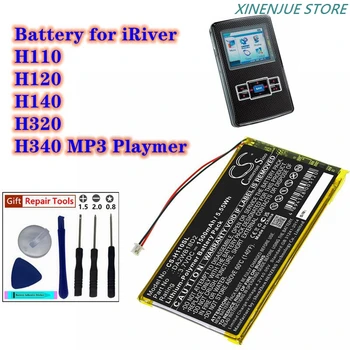 נגן מדיה סוללה 3.7 V/1500mAh DA2WB18D2 על iRiver H110,H120,H140,H320,H340 MP3 Playmer
