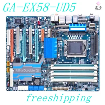 עבור Gigabyte GA-EX58-UD5 שולחן העבודה לוח האם 24GB LGA 1366 DDR3 ATX Mainboard 100% נבדקו באופן מלא עבודה