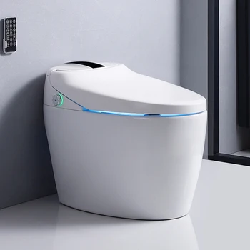 עיצוב חדש קרמיות חשמליות אוטומטי חכם בידה לאסלה עצמית אינטליגנטית נקי חכם טואלט