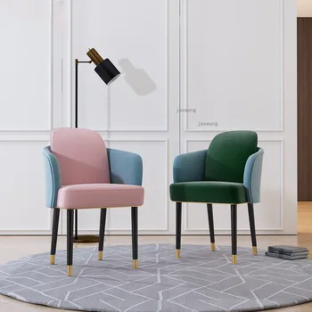 ריהוט מודרני בסלון הכיסא אור יוקרה הביתה משענת הכורסה אופנה נורדית ההגירה בסלון בסגנון פנאי הכיסא CN