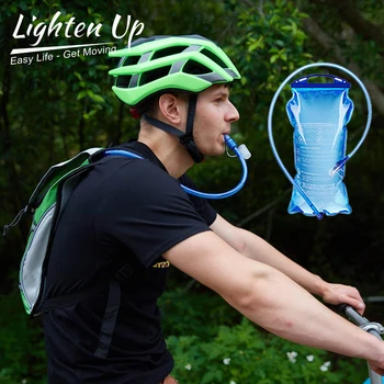 תתעודד 2L/3L TPU הידרציה תיק מתקפל נייד חיצוני קמפינג מנהל ספורט רכיבה על אופניים האפוד תרמיל תיק מים